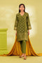 GREEN-JACQUARD-3 PIECE (PWJ2233P15)