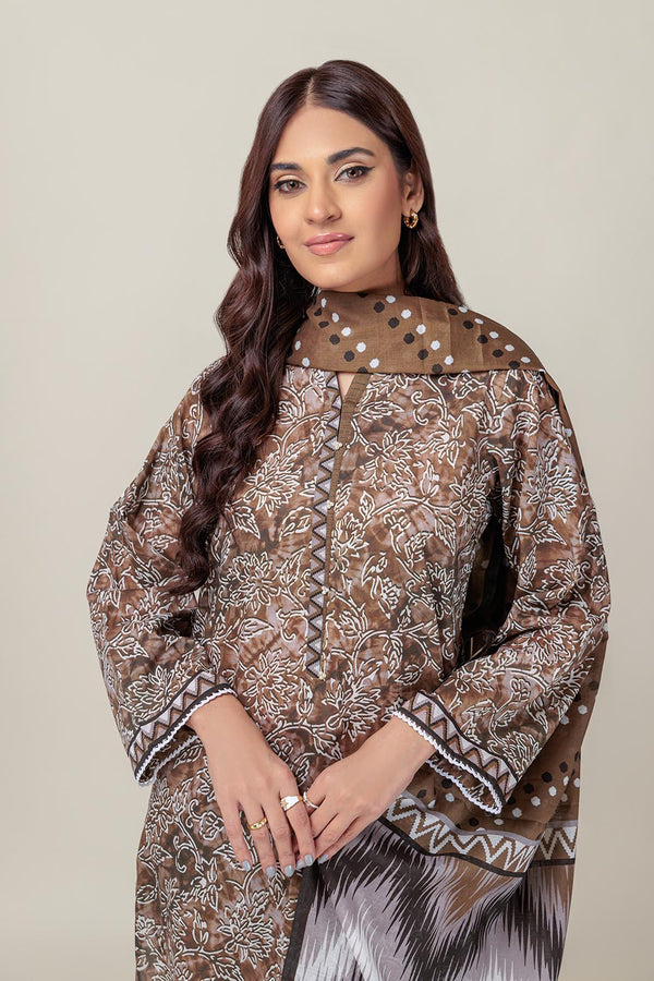 BLOOMING IKKAT - 3 PC (W23SE3P38)