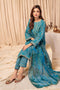 BLUE-BROSHIA JACQUARD-3 PIECE (C1S5243P06)