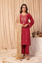 RED-JACQUARD-3 PIECE (HV5C233P06)