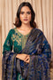 TEAL-BROSHIA JACQUARD-3 PIECE (C1S5243P04)