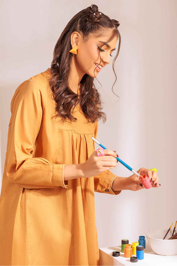 BROWN-DOBBY-2 PIECE (BSSS232P06)