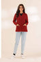 RED-FULL SLEEVE-SWEATER (23W-103-65)