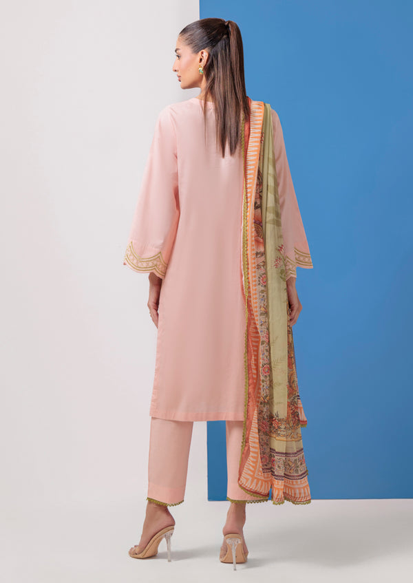 Peach-Cambric-3 Piece (WPS25SE3081)