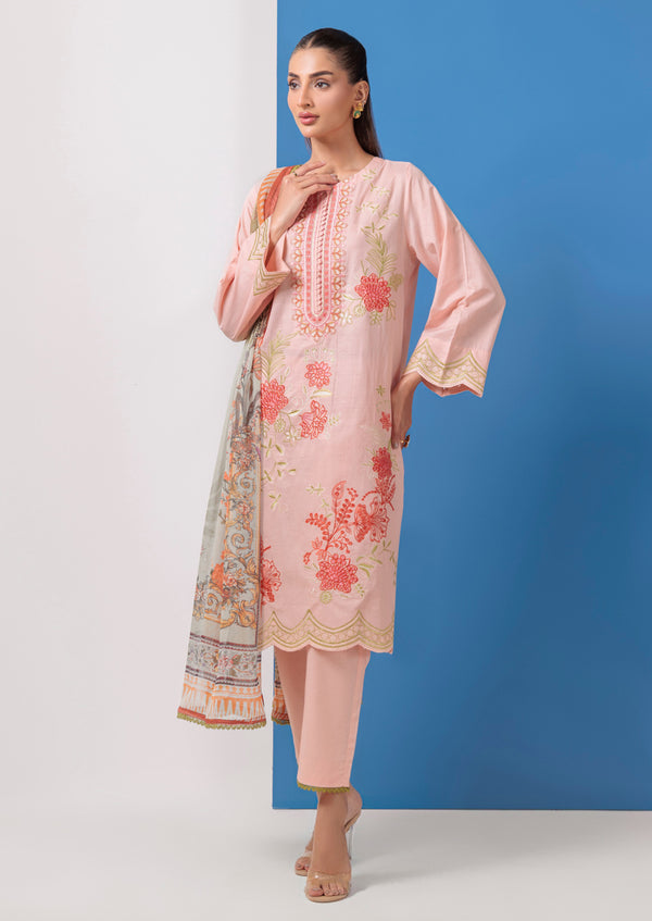 Peach-Cambric-3 Piece (WPS25SE3081)