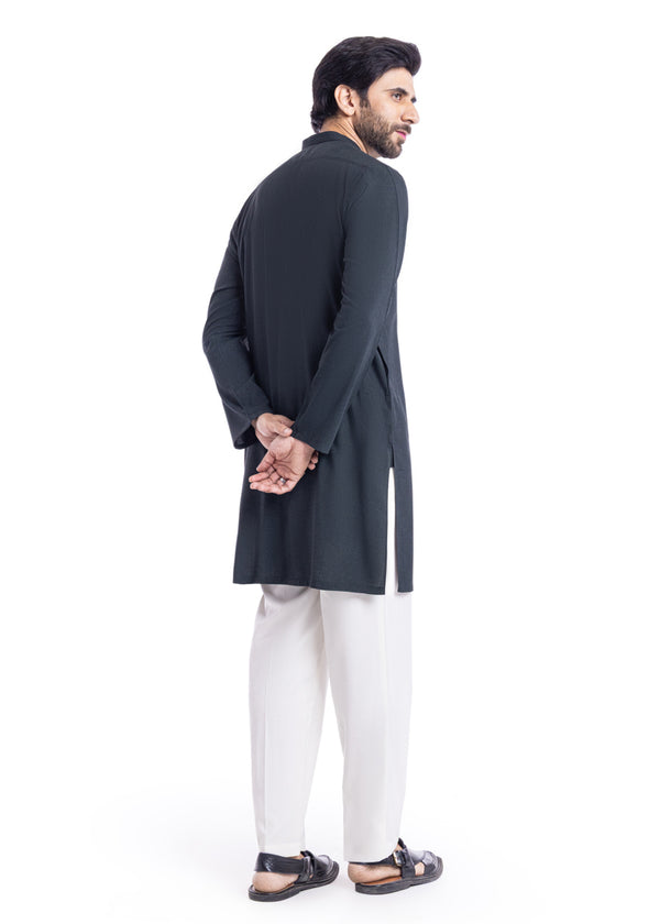 D-Green-Blended-Kurta - (MP1PBW25BM11D3)