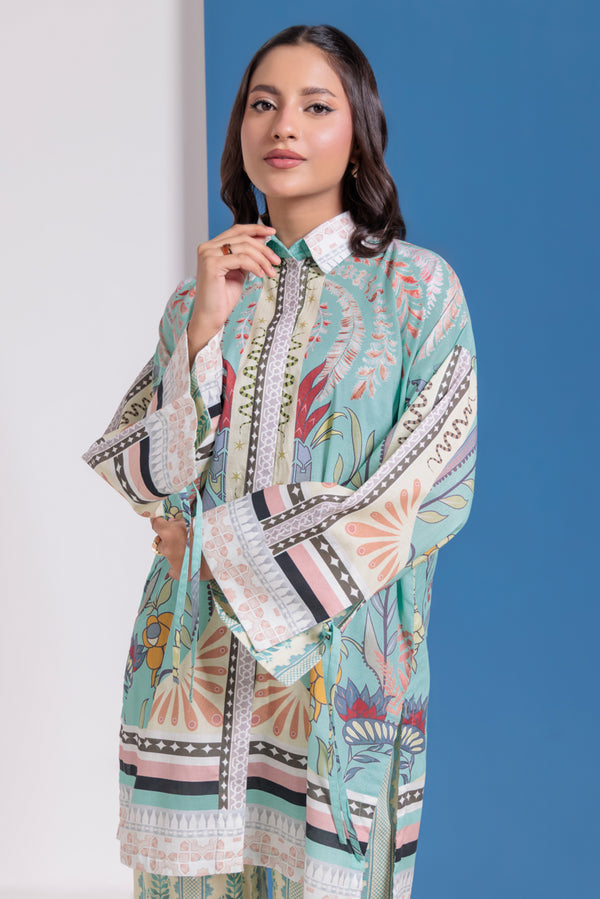S-Green-Cambric-2 Piece (WPSTPBS25B7A14)