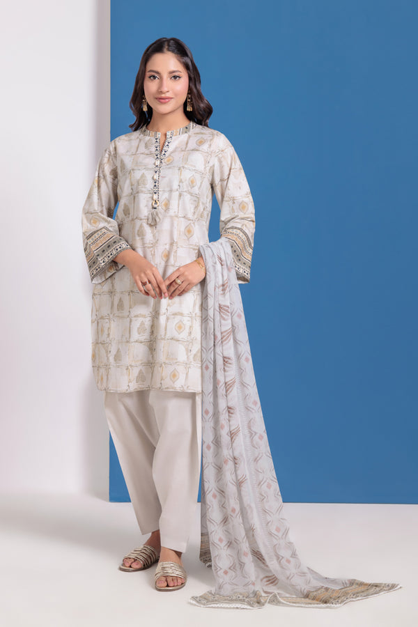 Grey-Cambric-3 Piece (WPS25P3091)