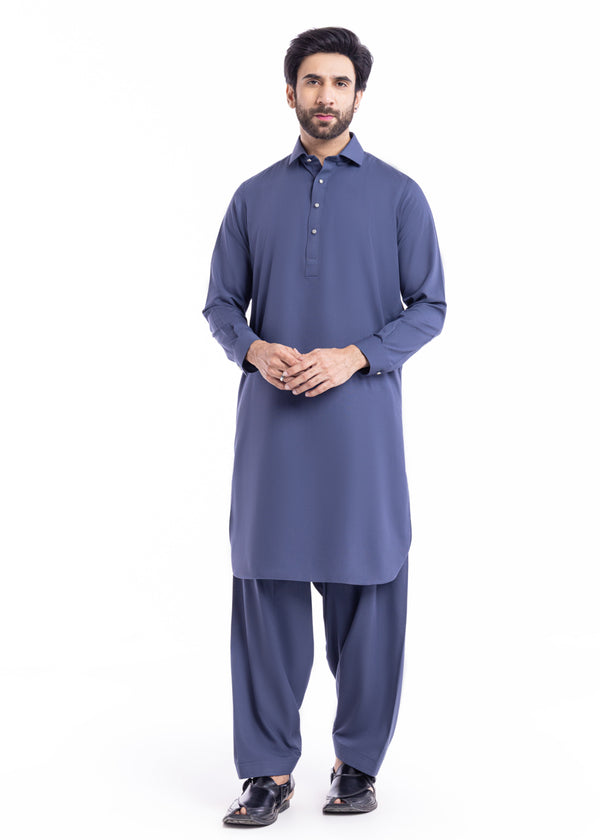Grey-Blended-Shalwar Suit - (MP2PSBW25BM1J2)
