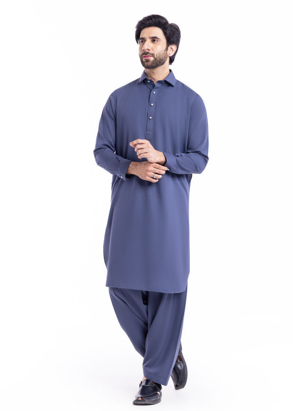 Grey-Blended-Shalwar Suit - (MP2PSBW25BM1J2)