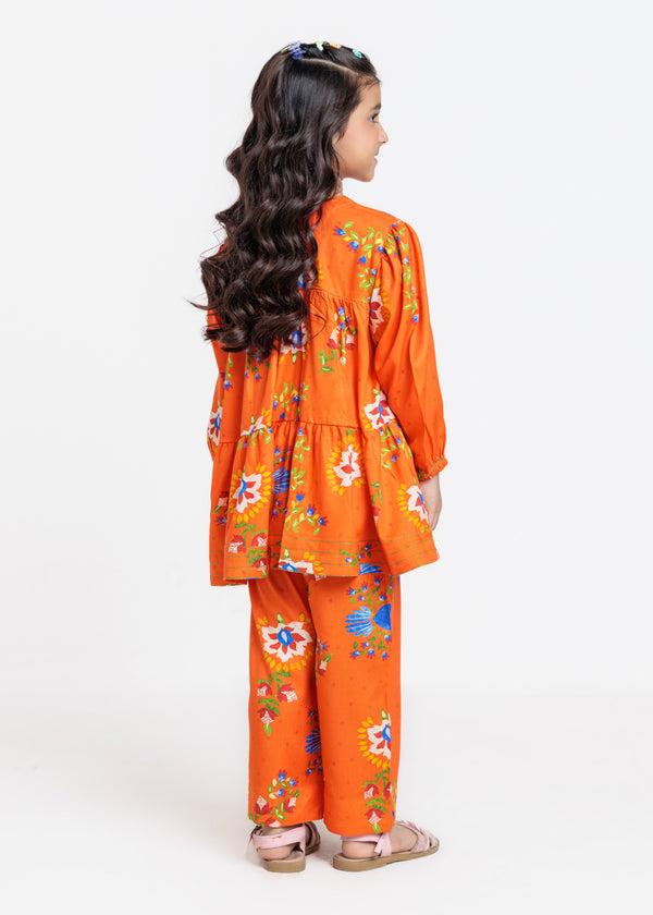 Orange-Viscose-2 Piece (GPSTPBW25BG9O19)