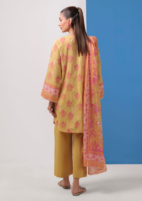 Mustard-Cambric-3 Piece (WPS25P3056)