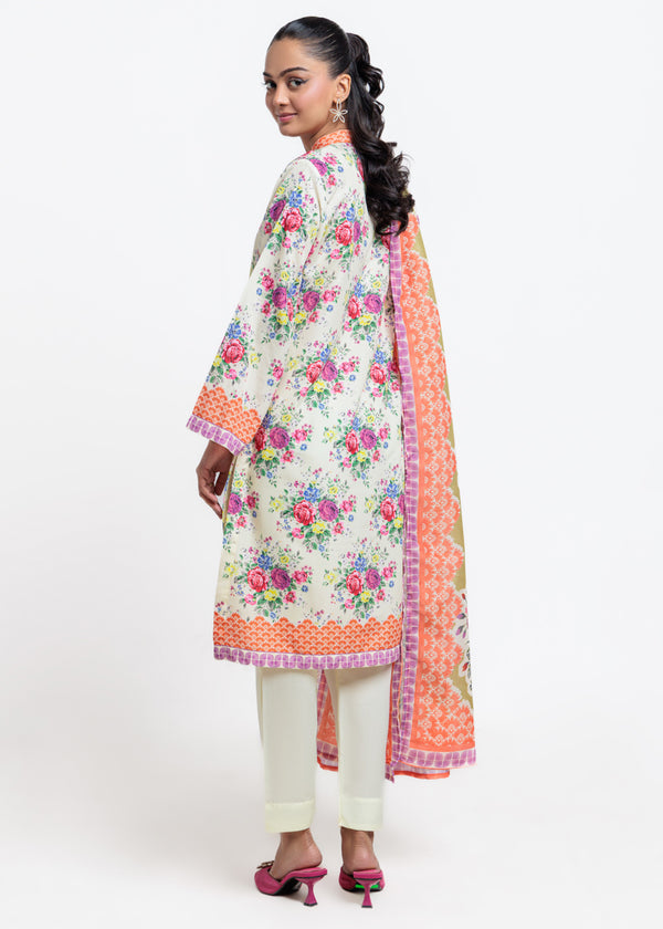 Cream- Cotton-3 Piece (WU3PPBS25SO6J34P)