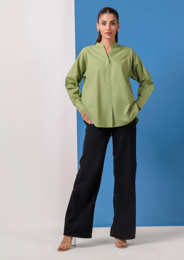 L-Green-Jacquard-1 Piece (WPS25SL1026)