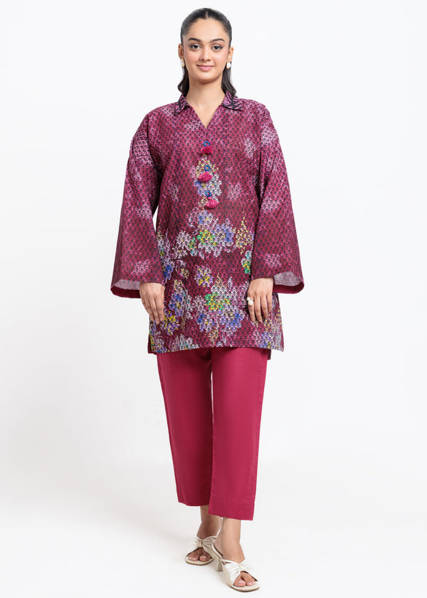 Pink-Khaddar-2 Piece (RWO223P21AP)