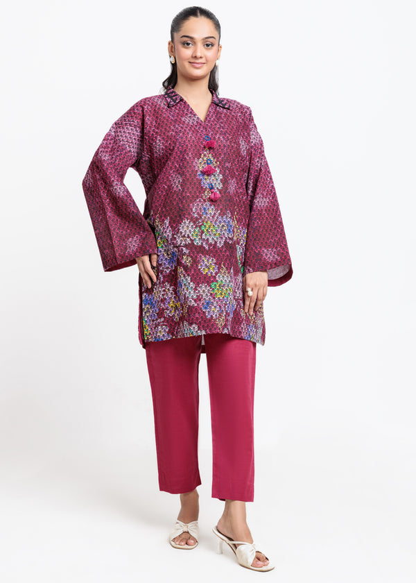 Pink-Khaddar-2 Piece (RWO223P21AP)