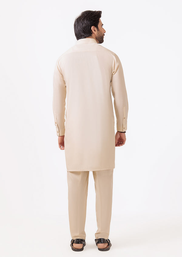 Beige-Blended-Kurta Trouser - (M25KPS2005)