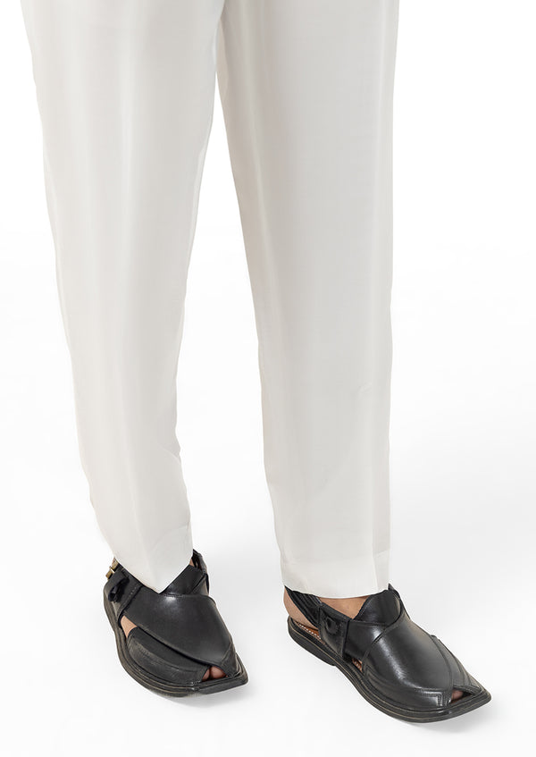White Cotton Trouser (MPS25PJ1W004)