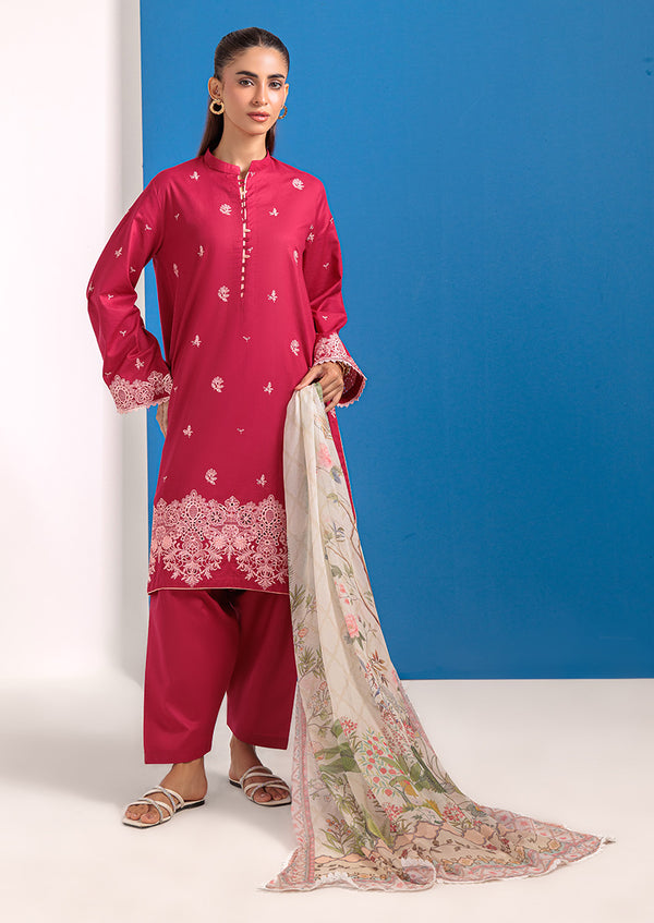 Pink-Cambric-3 Piece (WPS25SE3084)