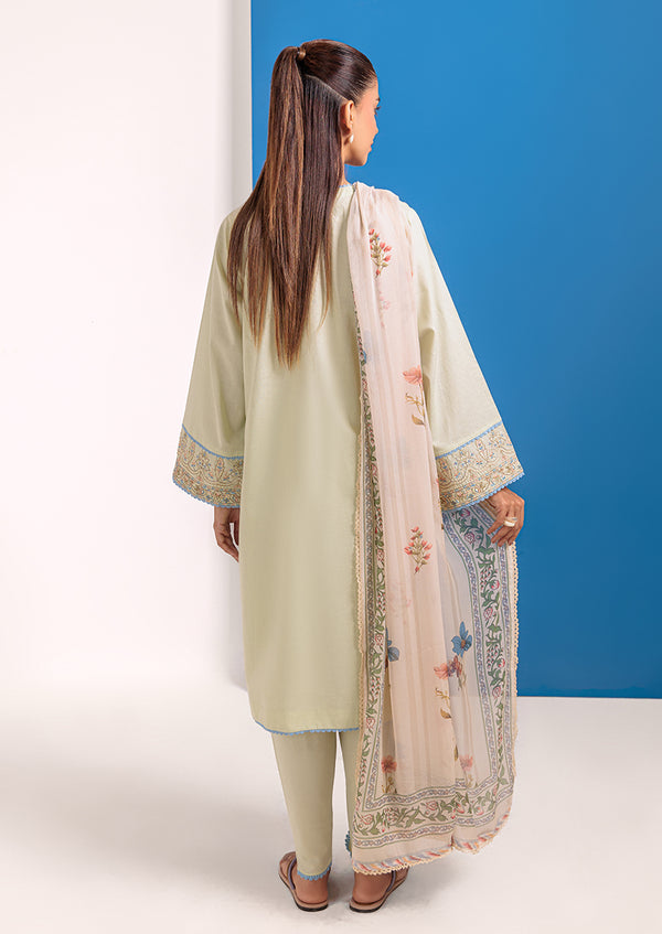 S-Green-Cambric-3 Piece (WPS25SE3083)