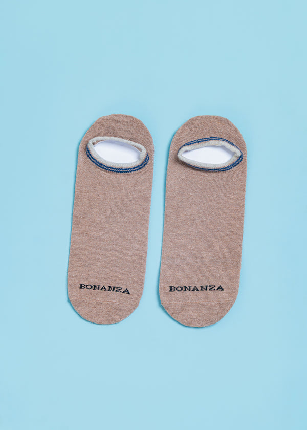 Brown Invisible Socks (MCIB3)