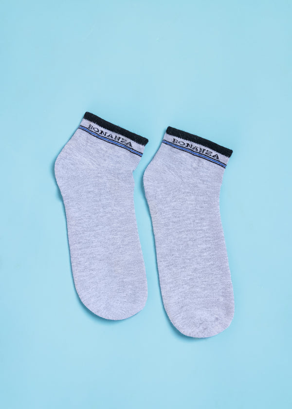 Grey Low Cut Socks (MCLG1)