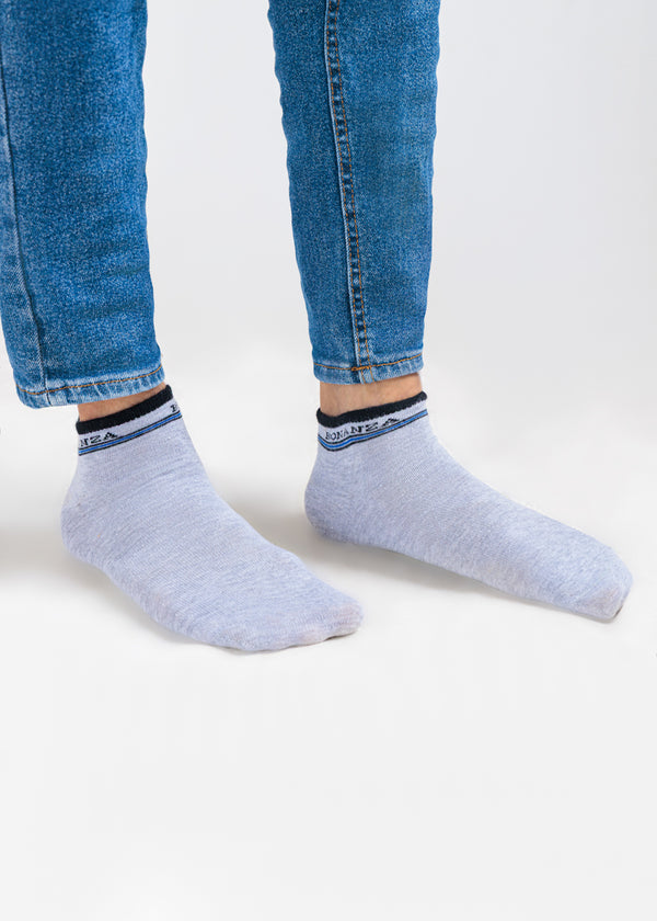 Grey Low Cut Socks (MCLG1)