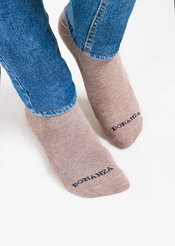 Brown Invisible Socks (MCIB3)