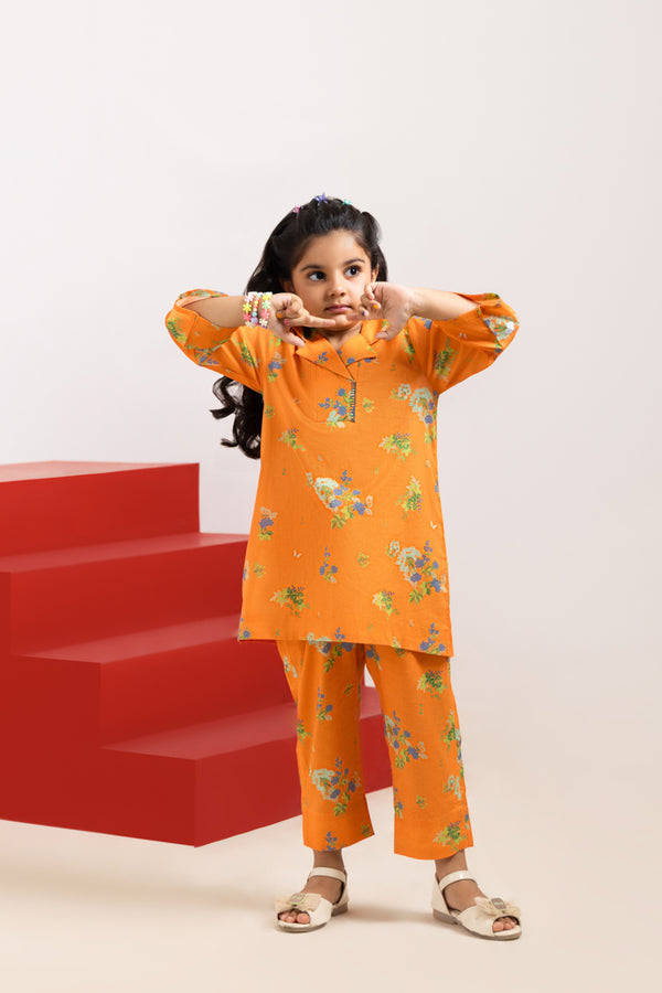 Orange-Cambric-2 Piece (GPS25P2043)