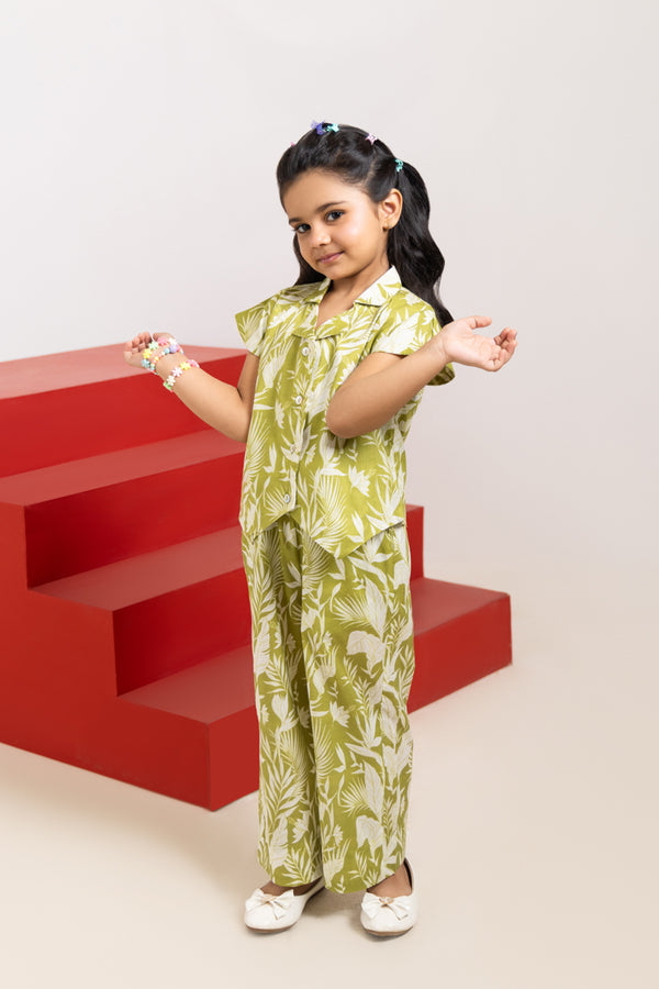 Olive-Cambric-2 Piece (GPS25P2053)