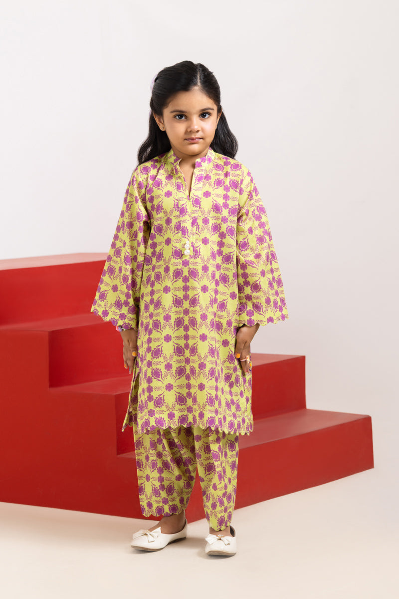Bonanza Satrangi L-Green-Cambric-2 Piece (GPS25P2044), view 1