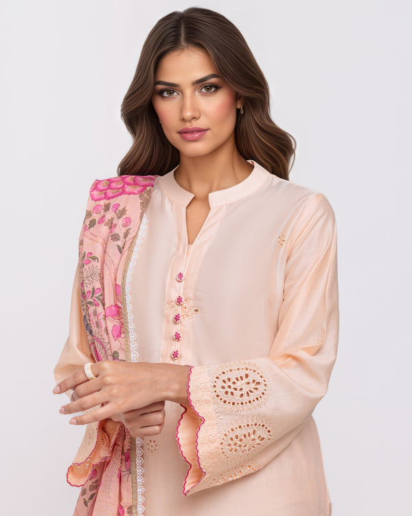 L-Peach-Dobby-3 Piece (WPS25DE3014)