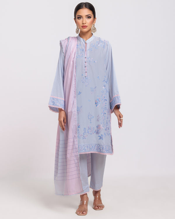 L-Blue-Dobby-3 Piece (WPS25DE3004)