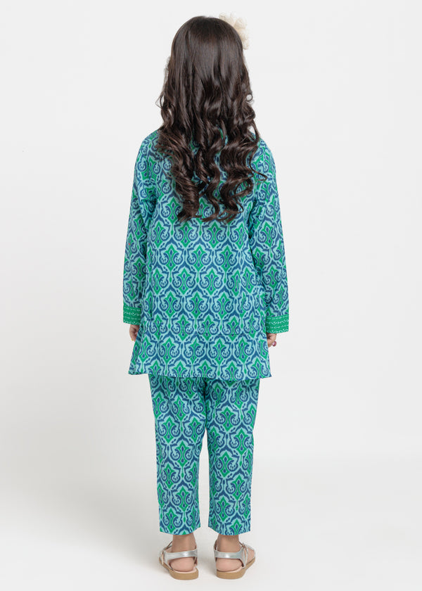 Teal-Lawn-2 Piece (GPS25P2055)