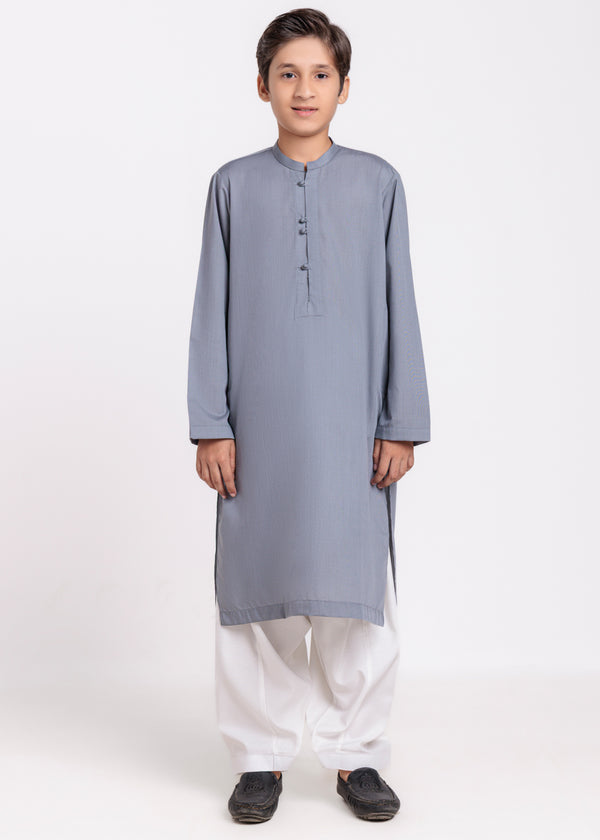 D-Grey-Blended-Kurta - (BPS25KU1022)