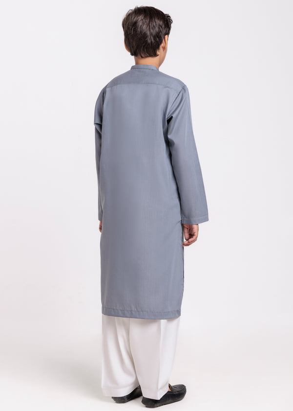 D-Grey-Blended-Kurta - (BPS25KU1022)