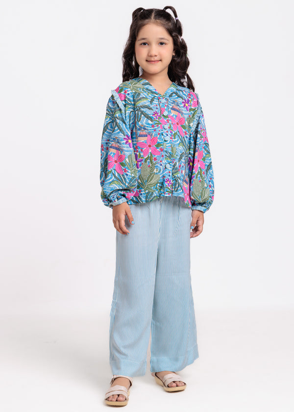 Blue-Viscose-2 Piece (GPSTPBS25BG8S1)