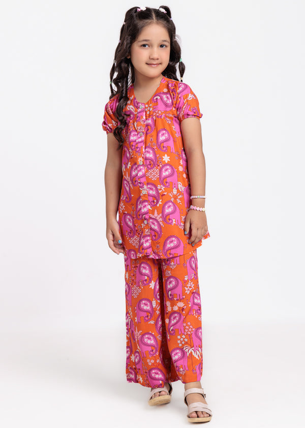 Orange-Viscose-2 Piece (GPSTPBS25BG8S2)