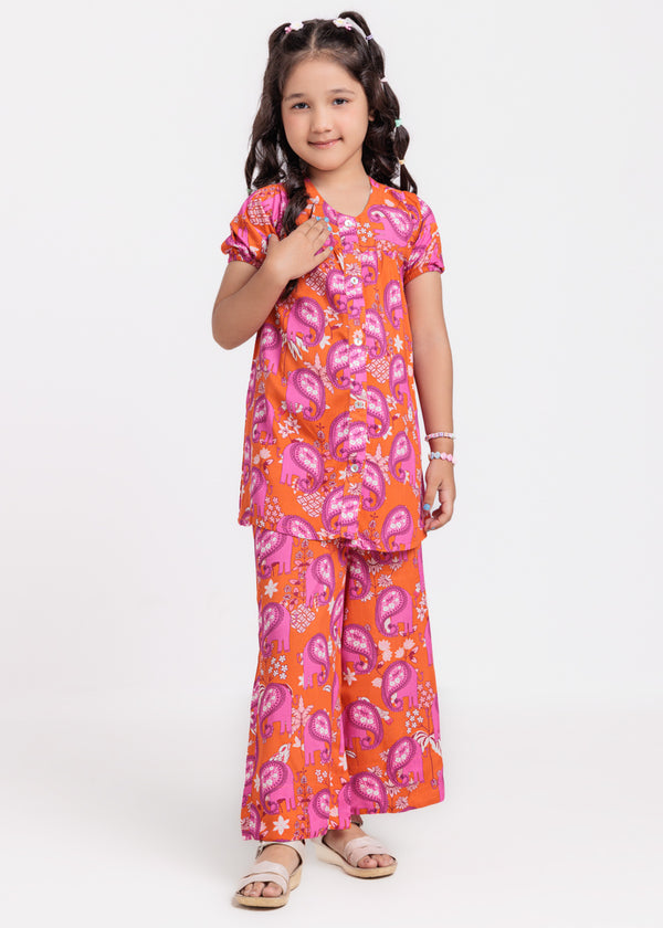 Orange-Viscose-2 Piece (GPSTPBS25BG8S2)