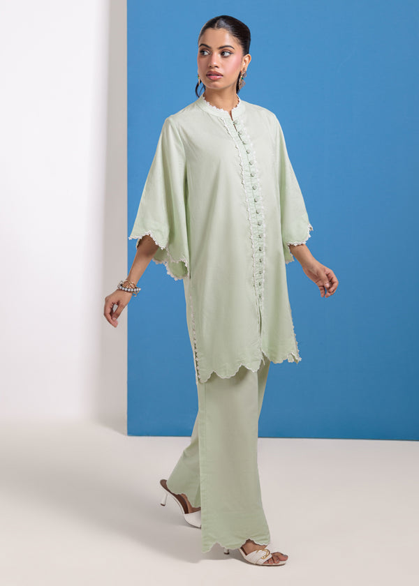 Mt-Green-Jacquard-2 Piece (WPS25SL2021)