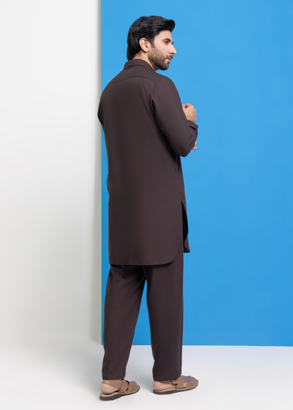 D-Brown-Blended-Kurta Trouser - (MPS25KPS2046)