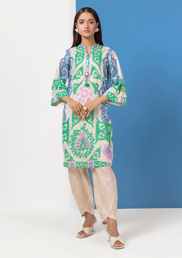 B-Cream-Lawn-2 Piece (WPS25P2040)