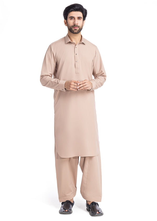 Sand-Blended-Shalwar Suit - (MP2PSBW25BM9O6)