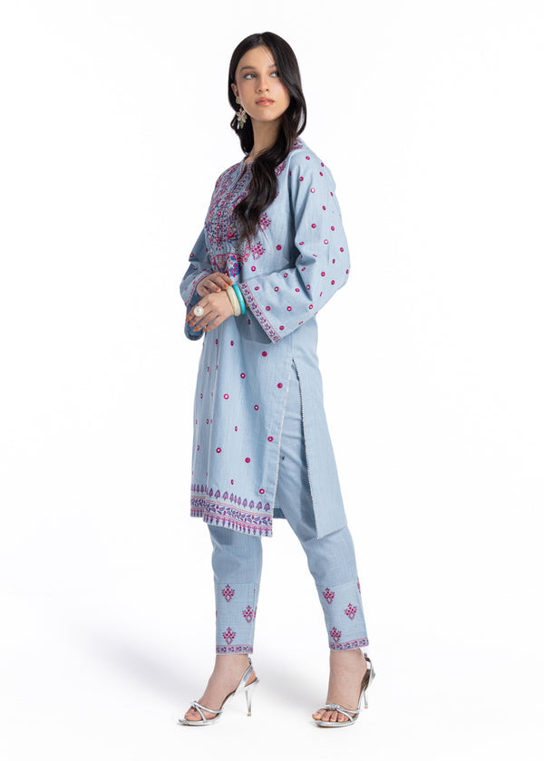 Lavender-Cross Hatch-2 Piece-(WPSTSSW25S9O5)