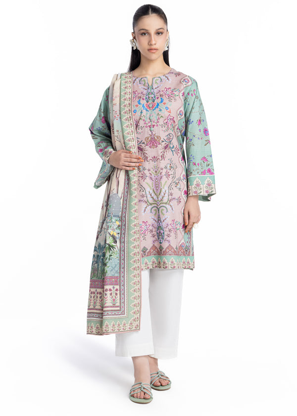 Sage-Khaddar-3 Piece (WP3PPBW25B9O2)