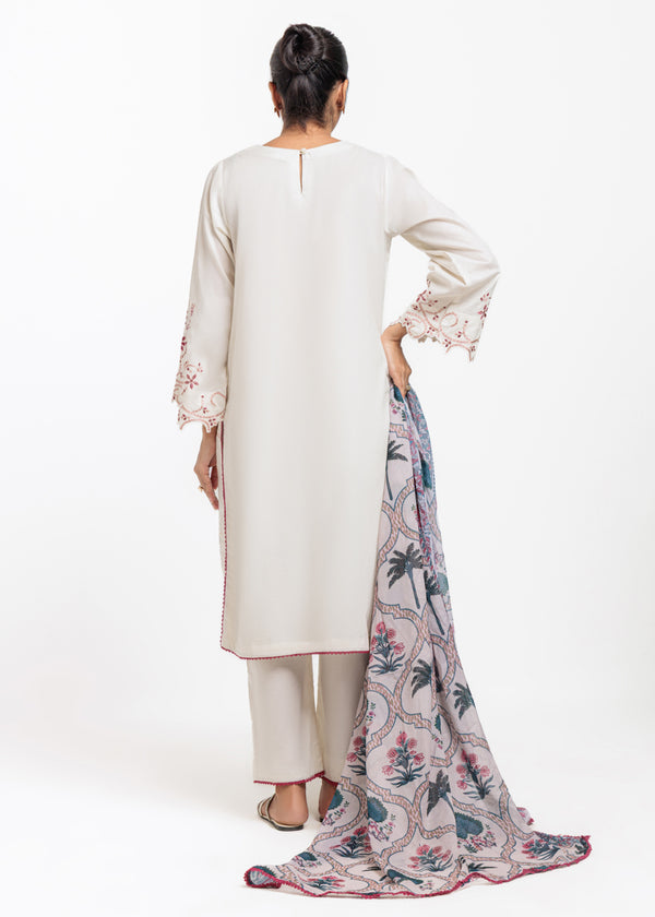 P-White-Cambric-3 Piece (WPS25SE3072)