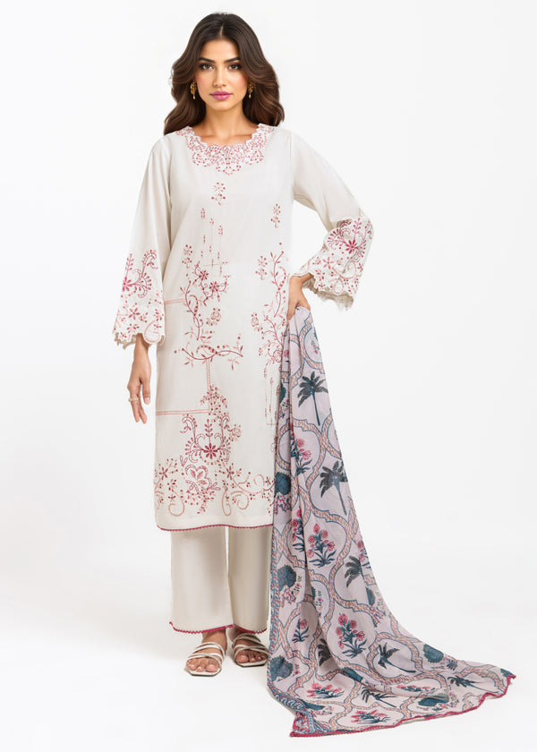 P-White-Cambric-3 Piece (WPS25SE3072)