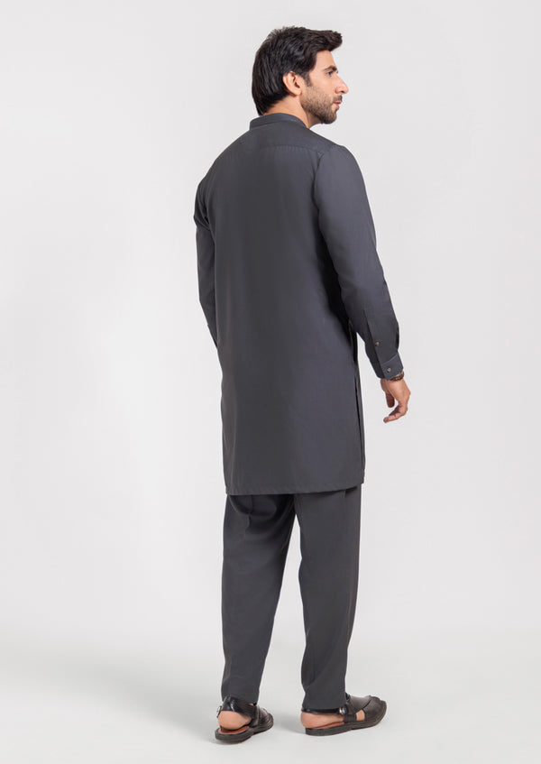 C-Grey-Blended-Kurta Trouser - (MPS25KPS2039)