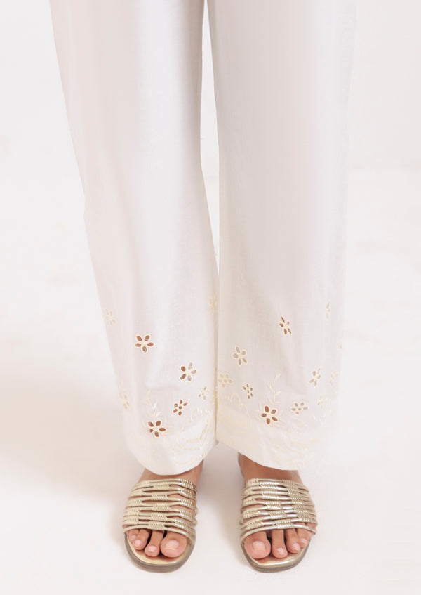 Dyed Cambric Embroidered Culotte (WPS25IZ1005)