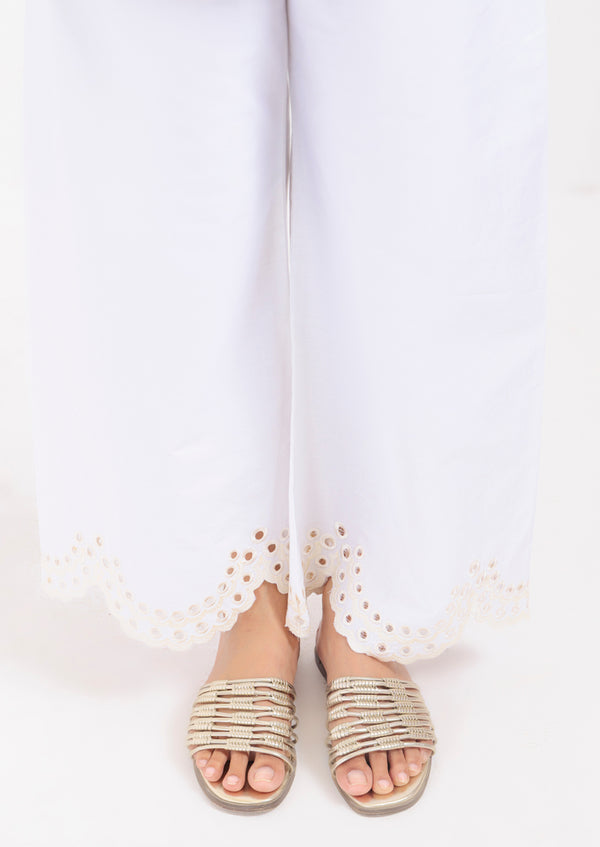 Dyed Cambric Embroidered Culotte (WPS25IZ1006)